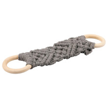 Crochet Kitchen Towel Hanger Beech Wood Ring 9.84 inch