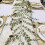 Guirlande de Noël en rotin vert 155 cm 1