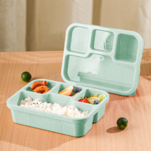 Snack Tray Food-Grade 4-Compartment Leak-Proof