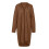 Damen-Strickjacke, einfarbig braun, Oversize-Schnitt 4