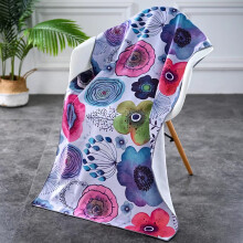 Microfiber Double-Sided Towel Cloth Beach Towel Printed Beach Swimming Bath Towel