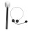 OUNONA, finto microfono, auricolare, costume, accessorio (2 pezzi) 7