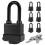 Verlacod Waterproof Padlocks Laminated Steel 6Pcs 1