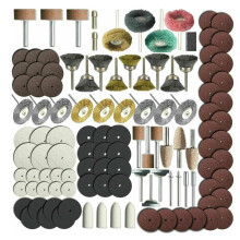 150Pcs Rotary Power Tool Accessories Bit Set Fits 1/8Inch Shank for Grinding Sanding Polishing