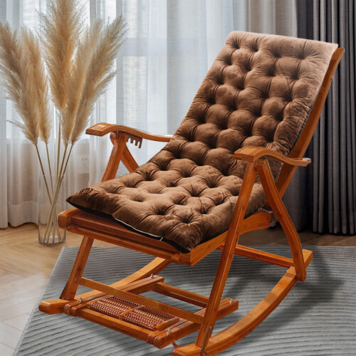 Rocking Chair Cushion Soft Thick High-Back Garden Pad 1