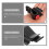 Golf bag club organizer insert with clip 2 pcs 5