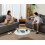 VANACC Sofa Set 2-Piece Deep Seat Modern Grey Chenille 3
