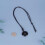 Collier pendentif donut en cristal d'obsidienne noire ajustable 3