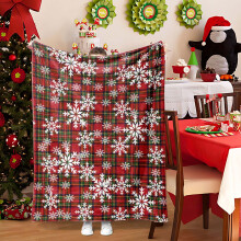 Tupukom Christmas Flannel Throw Blanket 39.37 x 29.53 Inches