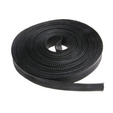 5Meters Black Sleeving Tight PET Nylon Cables Insulation Protection Expandable Cable Sleeve
