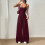 Macacão feminino casual com calças largas e folgadas. 8