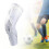Knee Pad Elastic Support for Sports White 7