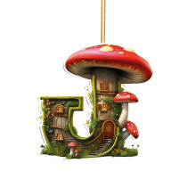 Alphabet Pendant Flying Baby Acrylic Car Ornament