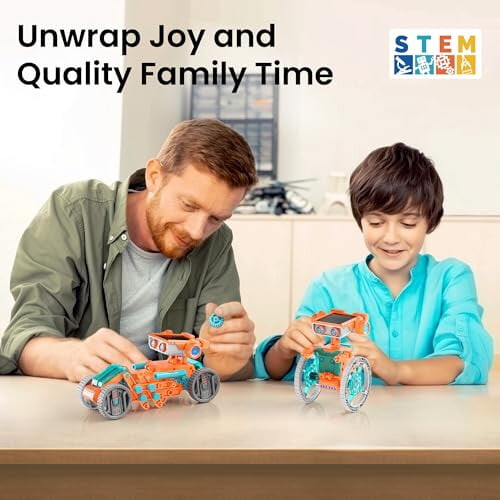 Solar Robot Building Kit STEM Toy 212-Piece 1