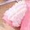Mädchen-Strickkleid mit Puffärmeln, rosa, Größe 4T 5