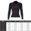 Neoprene diving top front zipper long sleeves 2mm 7
