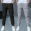 Boys Linen Pants Dark Gray 2 Pack 9-10 Years 2
