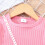 Mädchen-Strickkleid mit Puffärmeln, rosa, Größe 4T 4