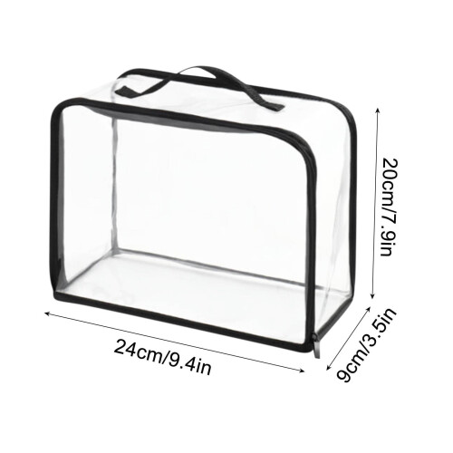 Sac de rangement transparent grande capacité (1 pièce) 1