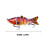 Comefolife lebensechter Swimbait-Köder für Barsch, Forelle und Crappie 1 8