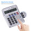 Desktop Calculator 12-Digit LCD with Piano and Alarm 5