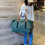 Borsa da palestra impermeabile e leggera con scarpe 5