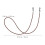 Eyeglass Strap Chain Brown PU 1 Pack 2