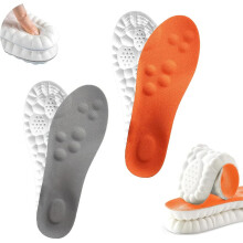 4D Shoe Cloud-inläggssulor med minnesskum för hålfoten, 2 par