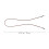 Eyeglasses Strap Brown Braided Lightweight Durable 2