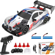 RC Drift Autó4WD2.4GHz1:24Méretarány30KM/H LED Lámpákkal