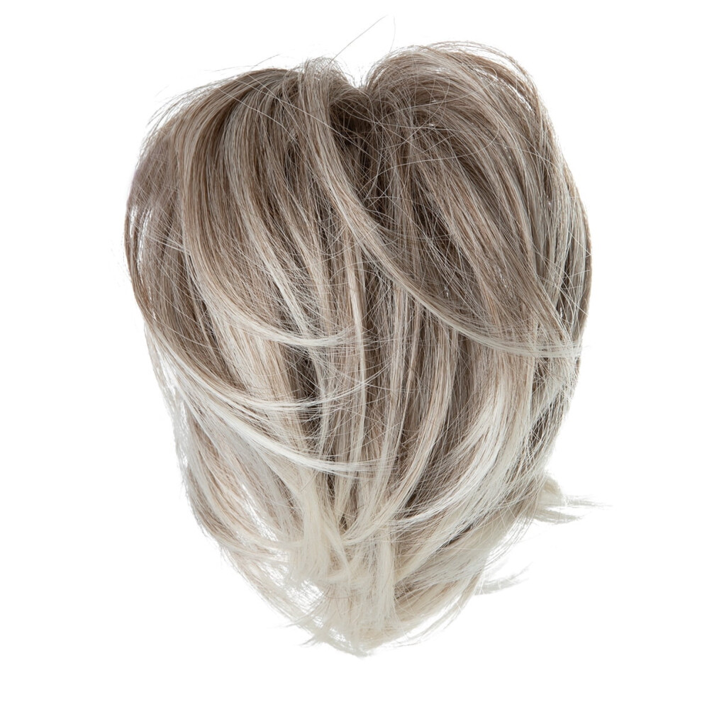 Textured Messy Updo Hair Bun Synthetic Chignon Scrunchie 1