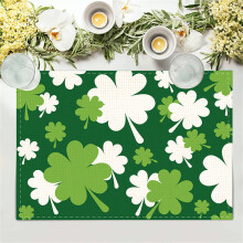 Sets de table isolants thermiques pour la Saint-Patrick (lot de 4)