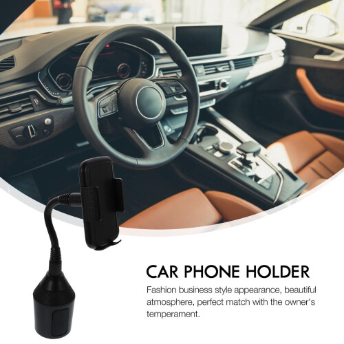 Auto-Becherhalter-Handyhalterung mit langem Hals (1 Set) 1