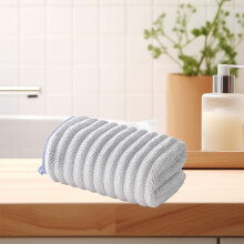 WZXPWT Towel, Velvet Cloth Bathroom Kitchen Rag, Microfiber Cleaning Cloth, Soft Absorbent Fabric Towel for Home and Hotel Use