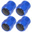 Caipíní comhla boinn alúmanaim FRCOLOR 4 phíosa 4