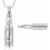 Collier urne en forme de bouteille de bière pour cendres (1 pièce) 1