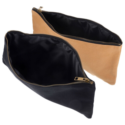 Small Multi-Functional Canvas Tool Bag for Men 2Pcs 12.2x6.3in