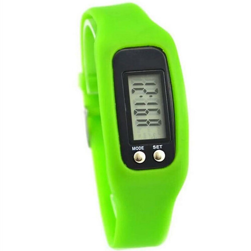 Pedometer Watch LCD Display Simple Operation Digital Step 1