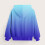 Flickor preppy oversized gradient hoodie blå4years 5