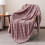Purple Throw Blanket Soft Thick Warm 27.5x39.3 in 1