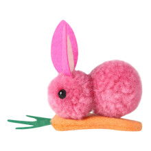 Easter Bunny Carrot Hairpin for Girls 1pc