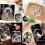 Black and White Scrapbook Paper Cutouts 120 Pieces 7