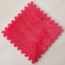 EVA-skumpusselmattor för barnrum Fleece-yta 36 st