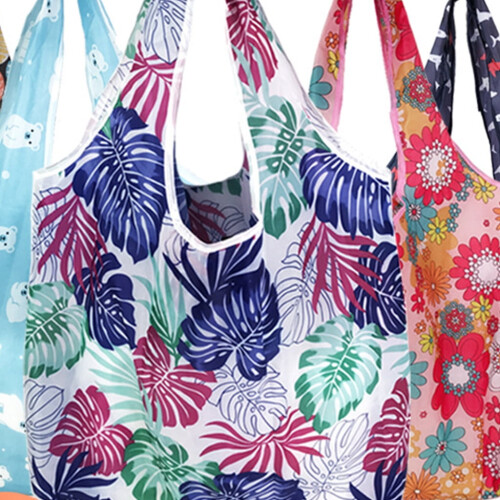 Sac de courses pliable, léger et résistant (1 pièce) 2