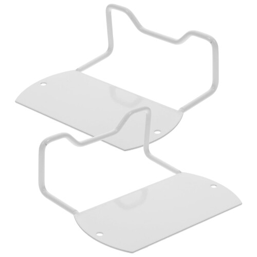 Support de matelas en fer blanc, 2 pièces, 30 x 11,7 x 5 cm