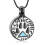 Collier urne en forme de patte pour cendres d'animal de compagnie - Mémorial pour chat ou chien 1
