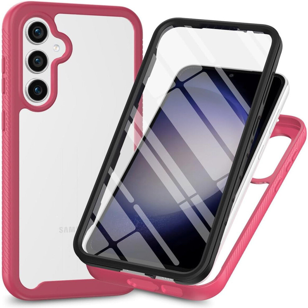 Galaxy A35 5G Slim Rugged Clear Hybrid Case With Built-In 902370132360