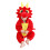 Fleece Romper Hooded Bodysuit Dragon Design for Babies 1