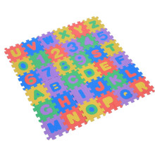 EVA Foam Play Mat Numbers and Letters 36 Pieces