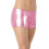 Rosa glitterbalettshorts för flickor, 5-6 år 2